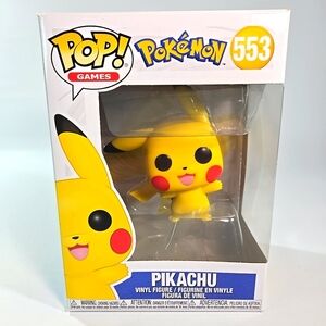 Funko Pop Games: Pokemon - Pikachu 553 (Waving) Vinyl Figure